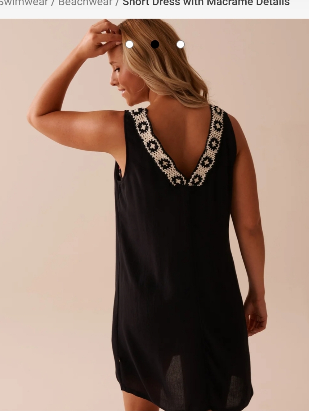 La vie en rose swim cover dress XXL